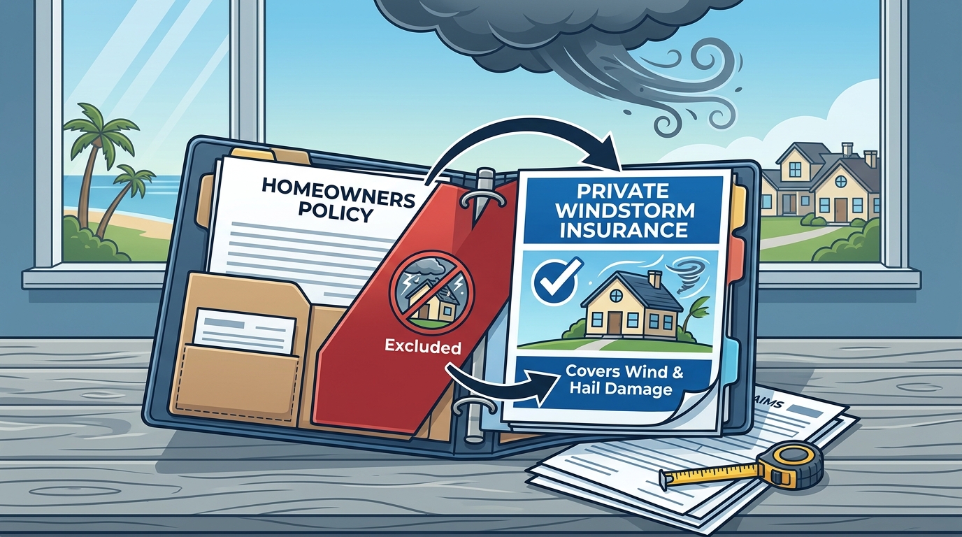 Does Private Windstorm Insurance Cover Hurricane & Storm Damage?