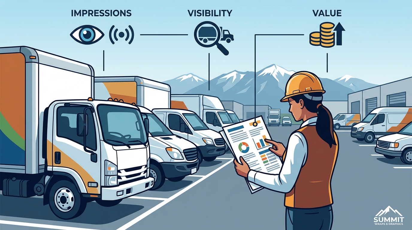 Commercial Fleet Wrap Quotes in Salt Lake County | Summit Wraps