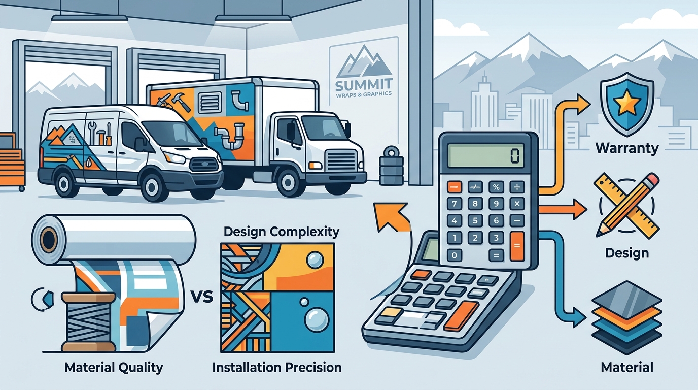 Commercial Vehicle Wrap Cost Utah: 2026 Pricing Guide