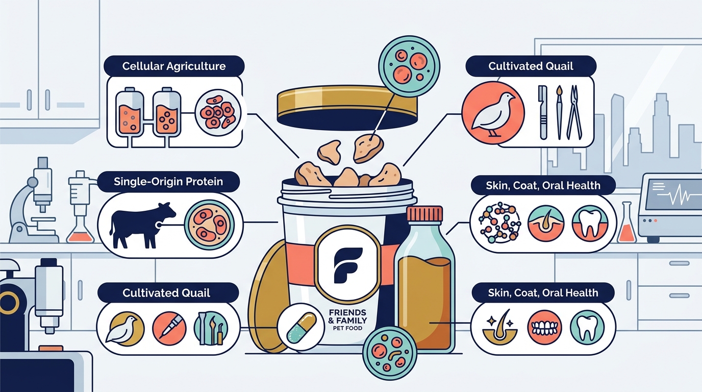 Cultivated Meat Treats for Dogs and Cats: The Future of Pet Food