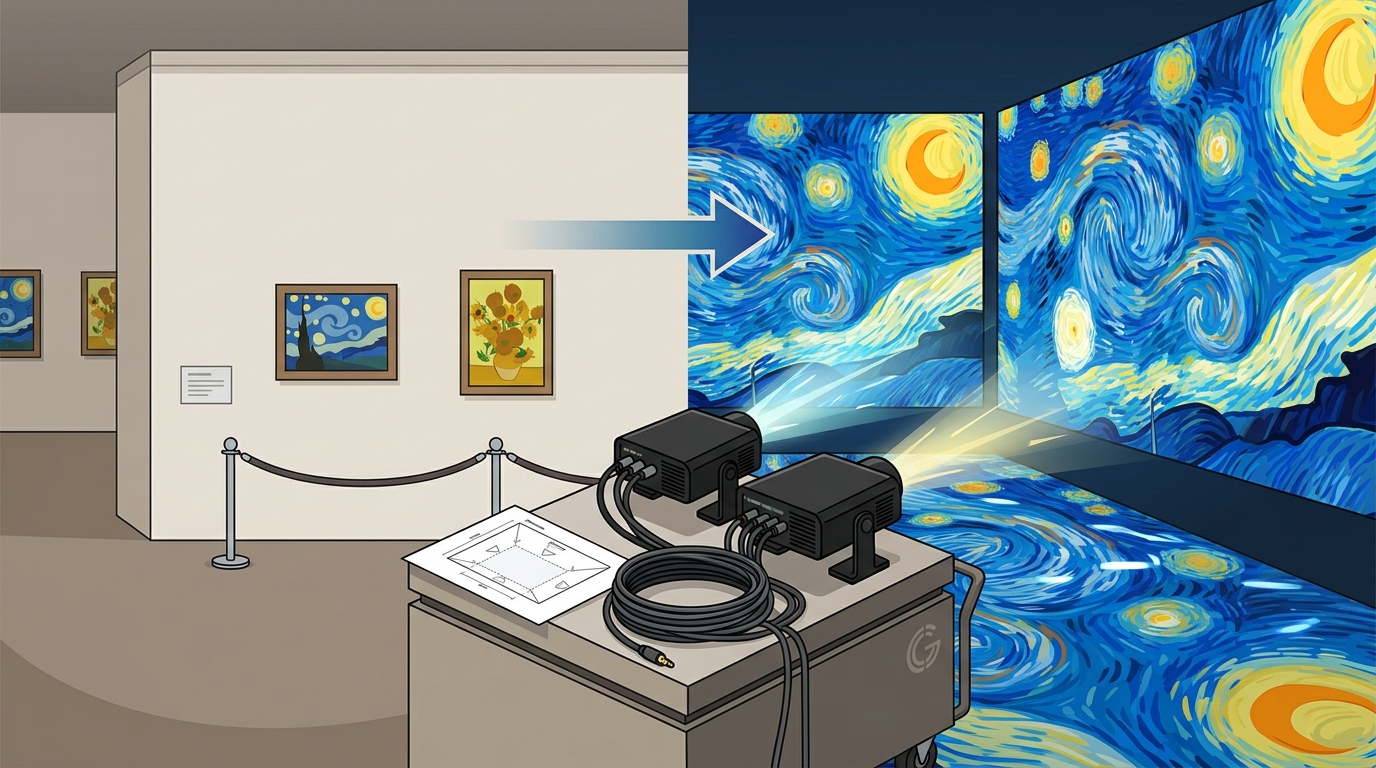 Bringing an Immersive Van Gogh Exhibition to Your Venue