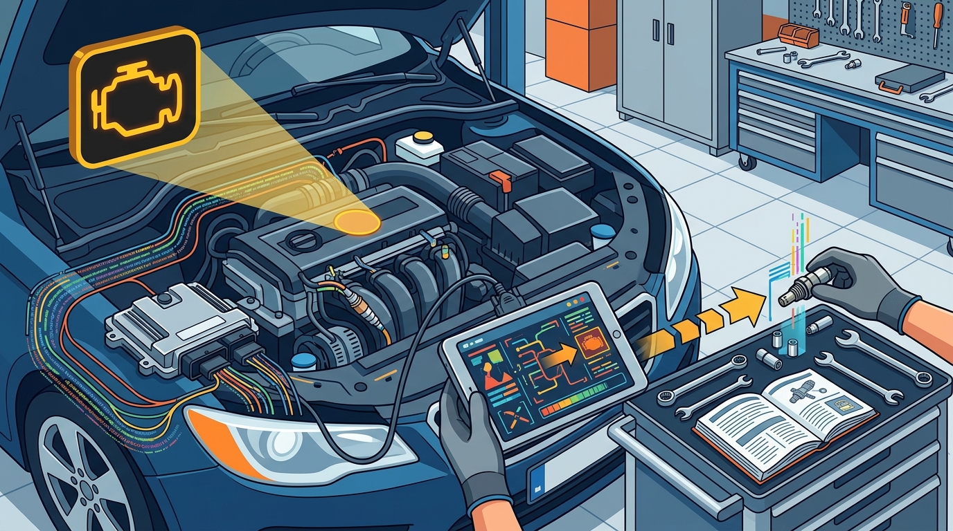 Check Engine Light Solutions: AI Diagnostics & Repair Guides