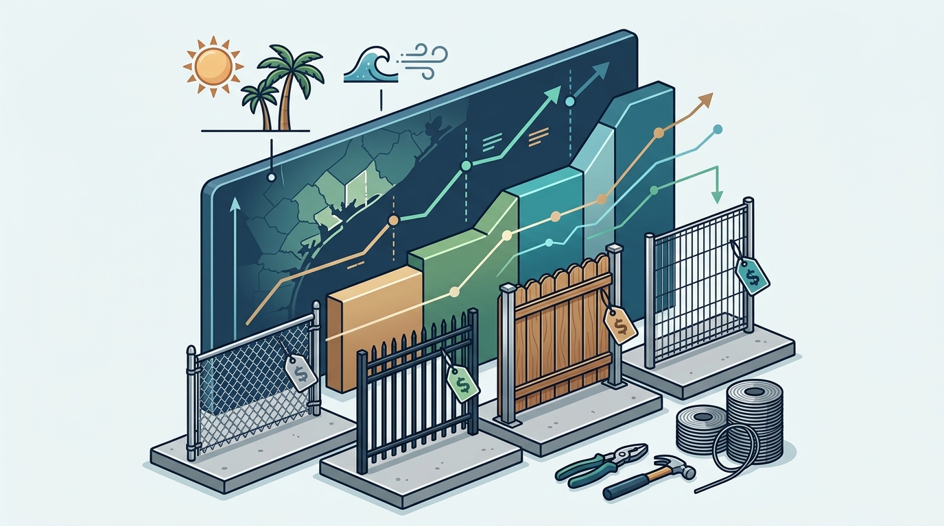 Small Business Fence Installation Cost in Matagorda County