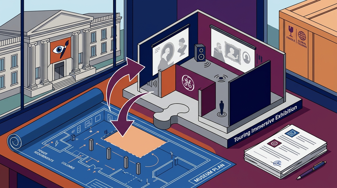 Booking a Touring Immersive Exhibition: A Museum Guide