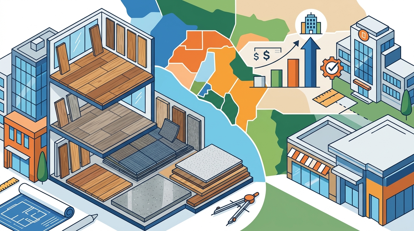 Top Commercial Flooring Brands in Southern California | HFD