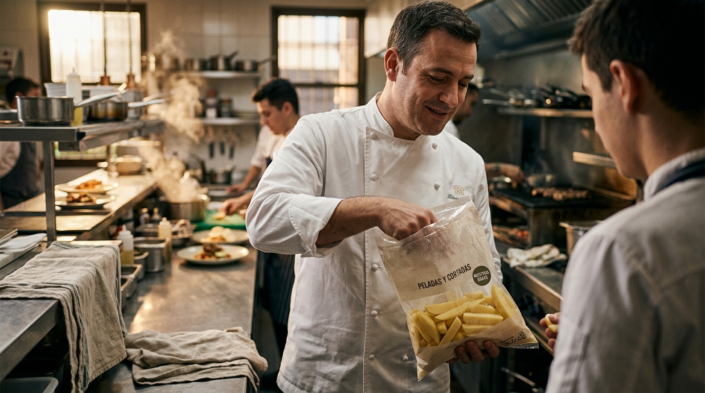 Free Pre-Cut Potato Samples for Restaurants | Patatas S&P