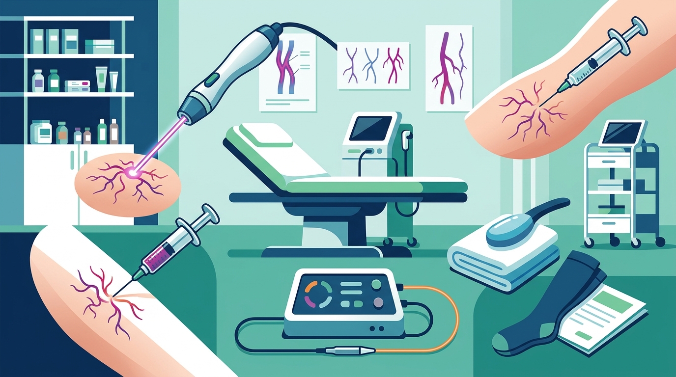 Non-Surgical Spider Vein Removal: Top 5 Effective Treatments