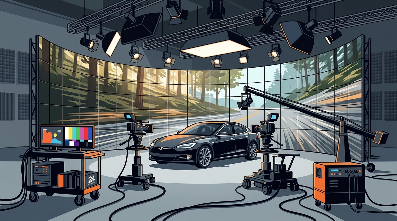 Shoot Car Scenes Without a Process Trailer: LED Volume Guide