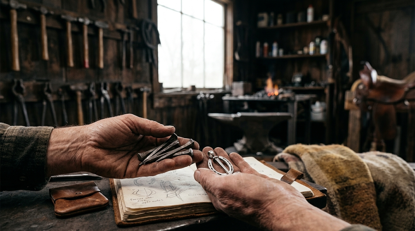 Where to Buy Real Horseshoe Nail Jewelry | Horseshoe Wear