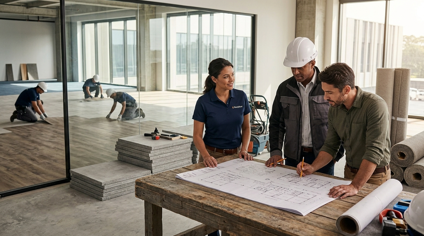 End-to-End Flooring: Manufacturer to Install Management