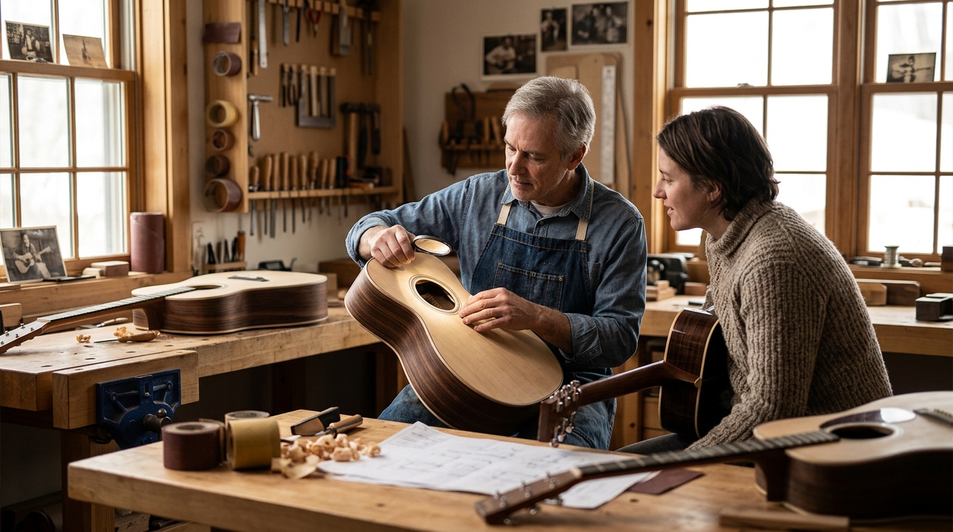 Benefits of Buying a Custom Acoustic Guitar | The Guitar San