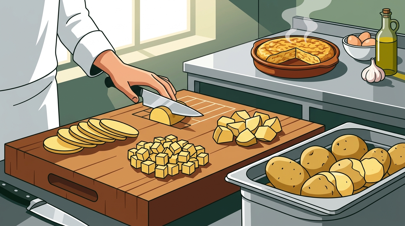 Best Potato Cuts for Spanish Tortilla: A Chef's Guide
