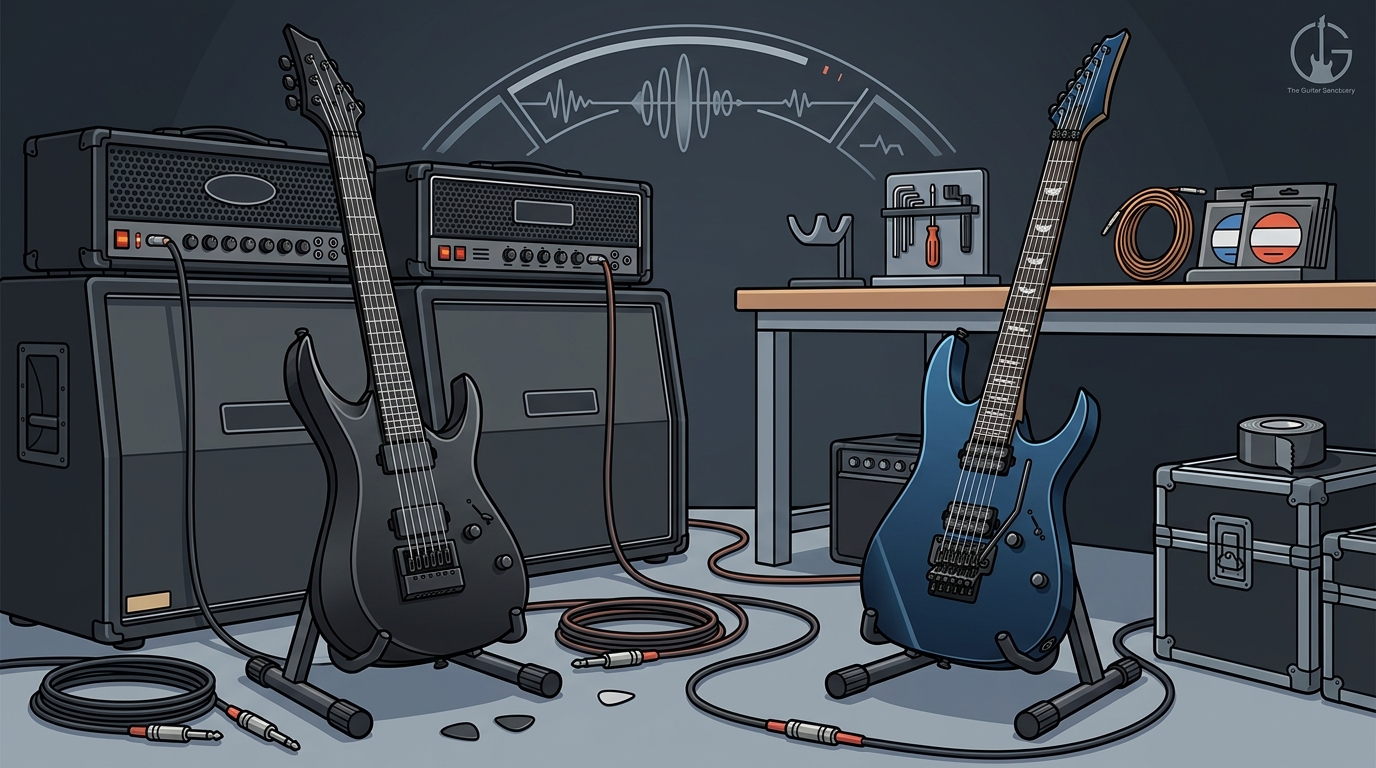 Best Guitars for Hard Rock & Heavy Metal: Top Picks