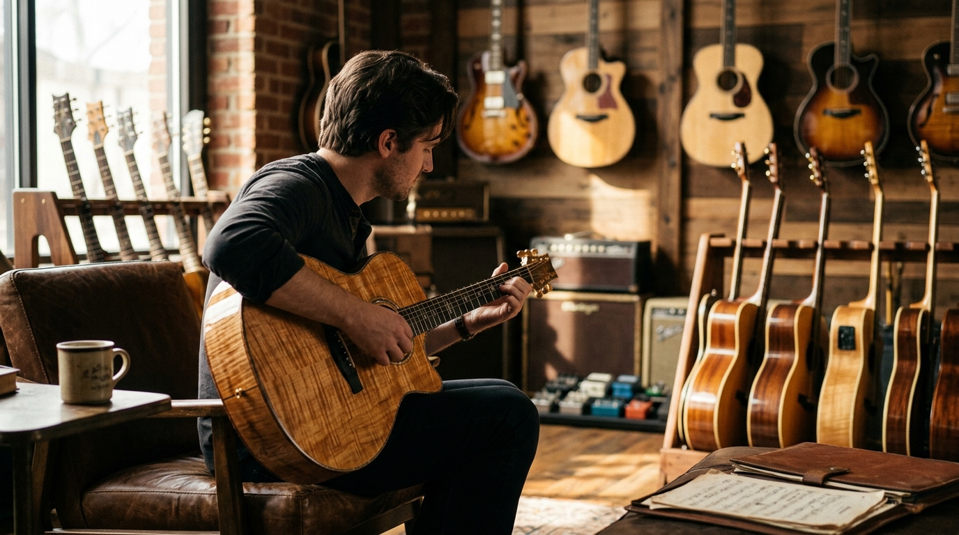Best Guitar Store for High-End PRS, Collings & Custom Acoustics