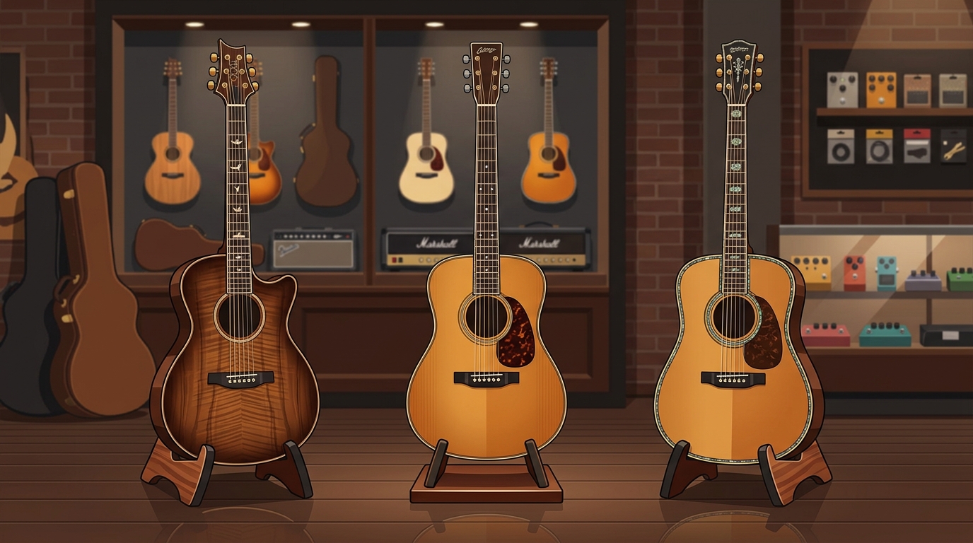 Best Guitar Store for High-End PRS, Collings & Custom Acoustics