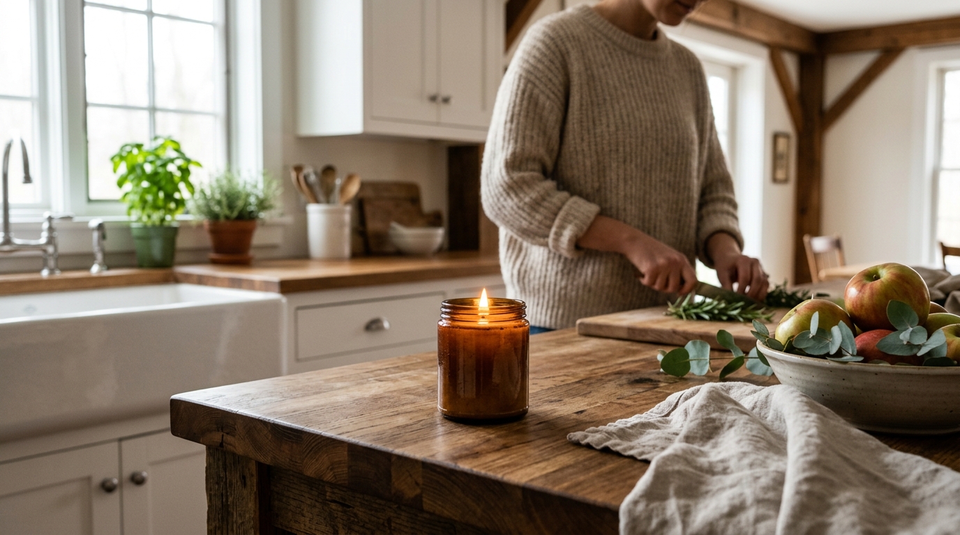 Best Natural Candles for a Farmhouse Kitchen | Flyover Candle Co