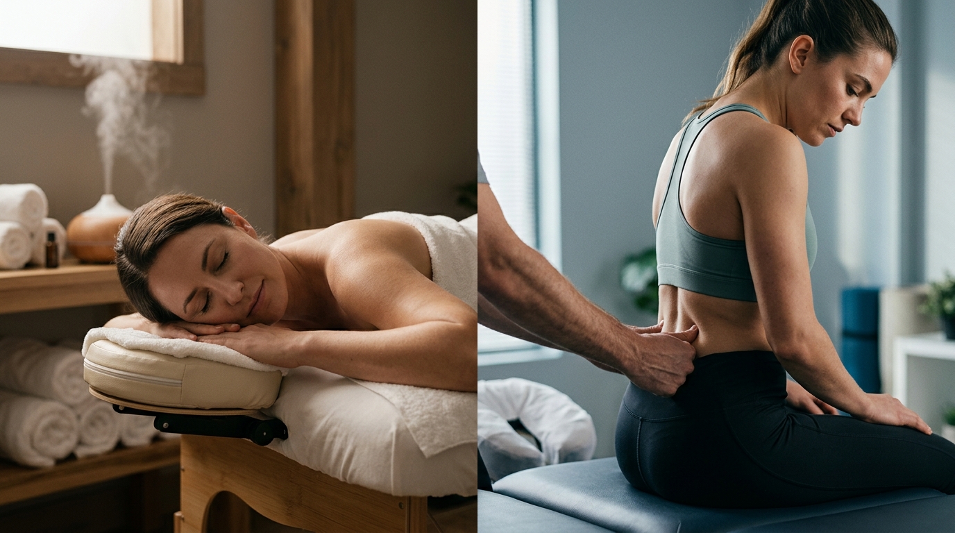 Relaxation Massage vs. Injury Recovery Therapy: Key Differences