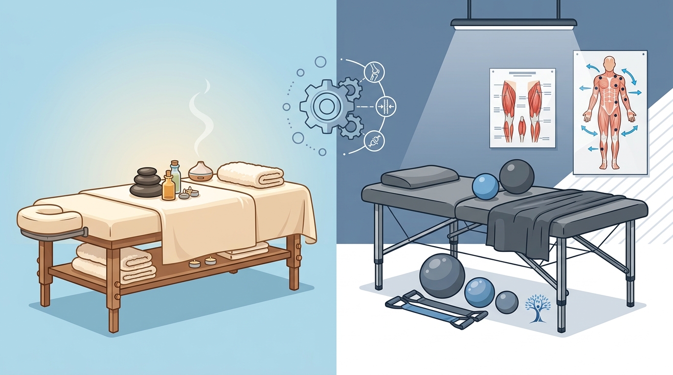 Relaxation Massage vs. Injury Recovery Therapy: Key Differences