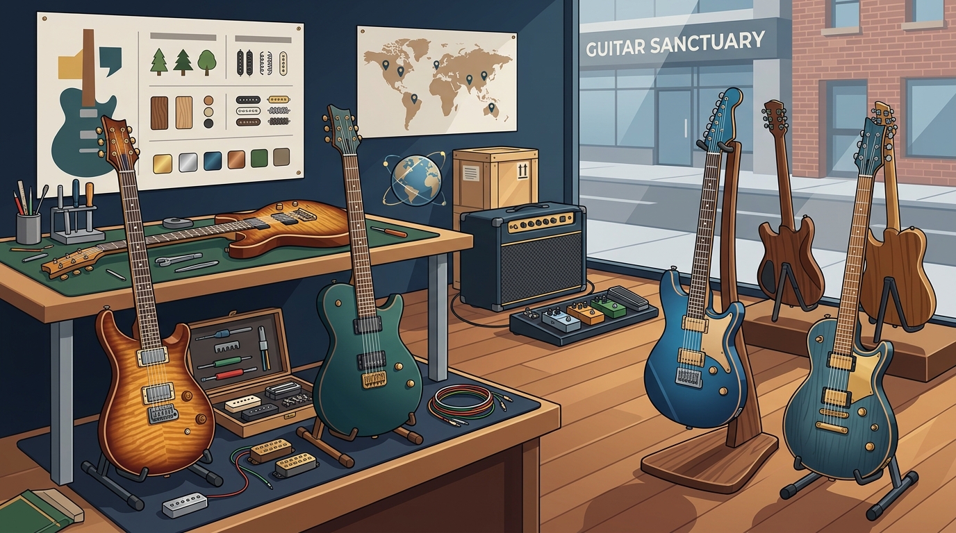 Where to Buy Custom Electric Guitars: The Ultimate Guide