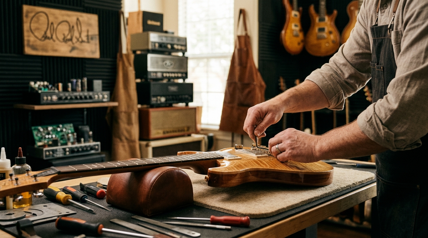 Professional Guitar Setup & Repair Near McKinney | The Guitar