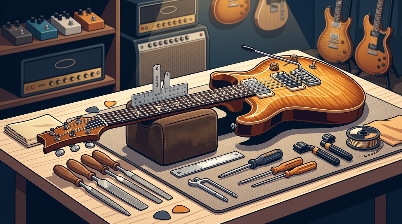 Professional Guitar Setup & Repair Near McKinney | The Guitar