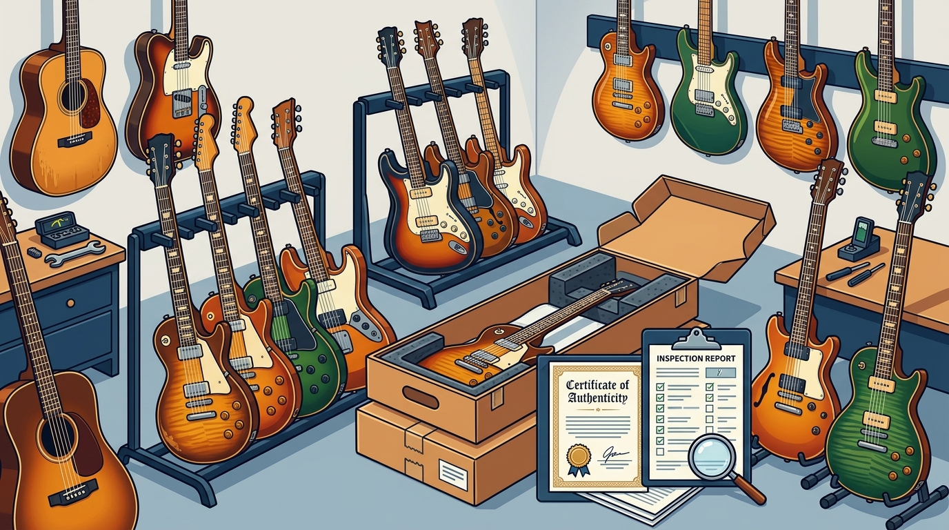 Where to Buy Quality Pre-Owned Vintage Boutique Guitars Online