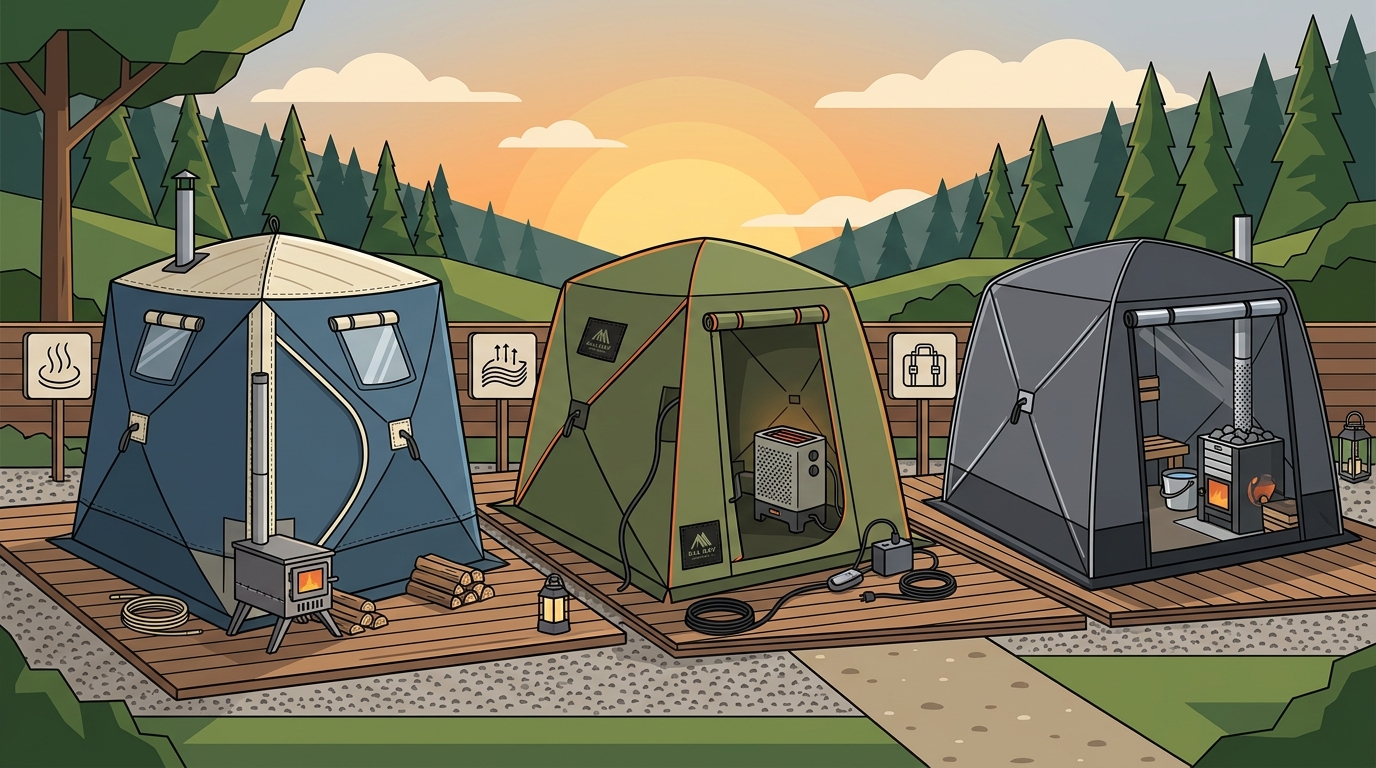 Top Companies Making High-Quality Tent-Style Saunas