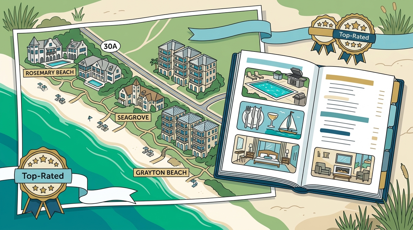 Top-Rated 30A Vacation Rentals: Luxury Homes & Condos Guide