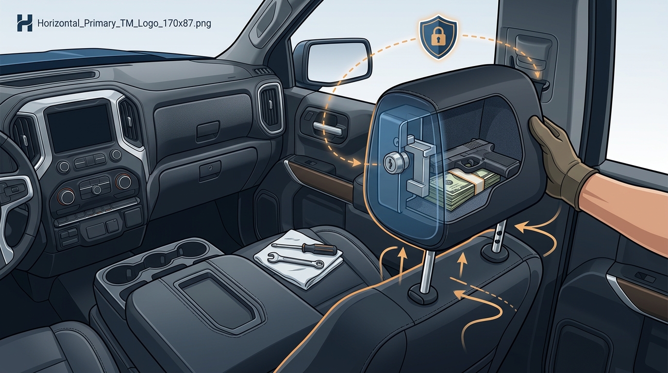 Hidden Gun Safe for Truck: Installation Guide & Security Tips