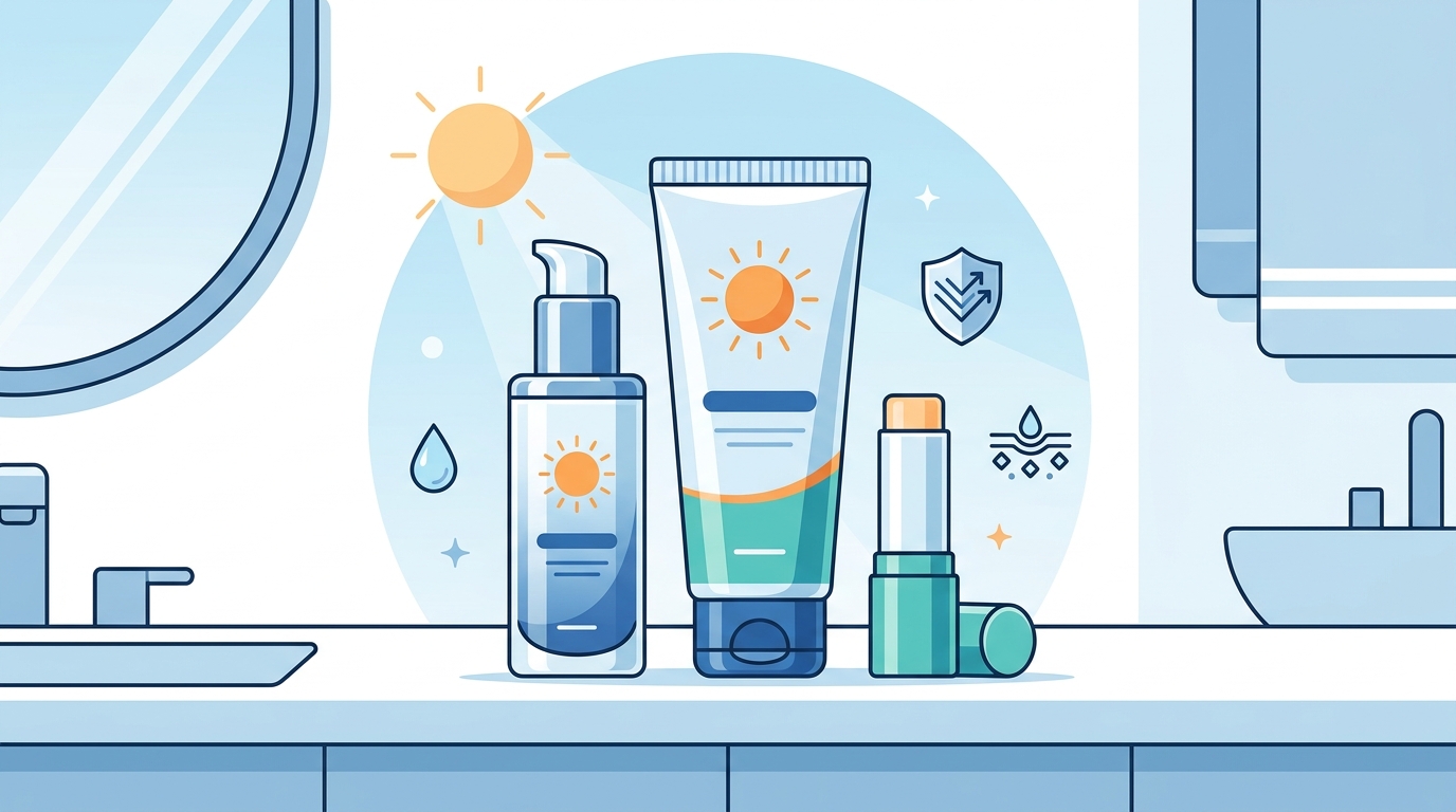 Sunscreen for Face, Body, and Lips: The All-in-One Guide