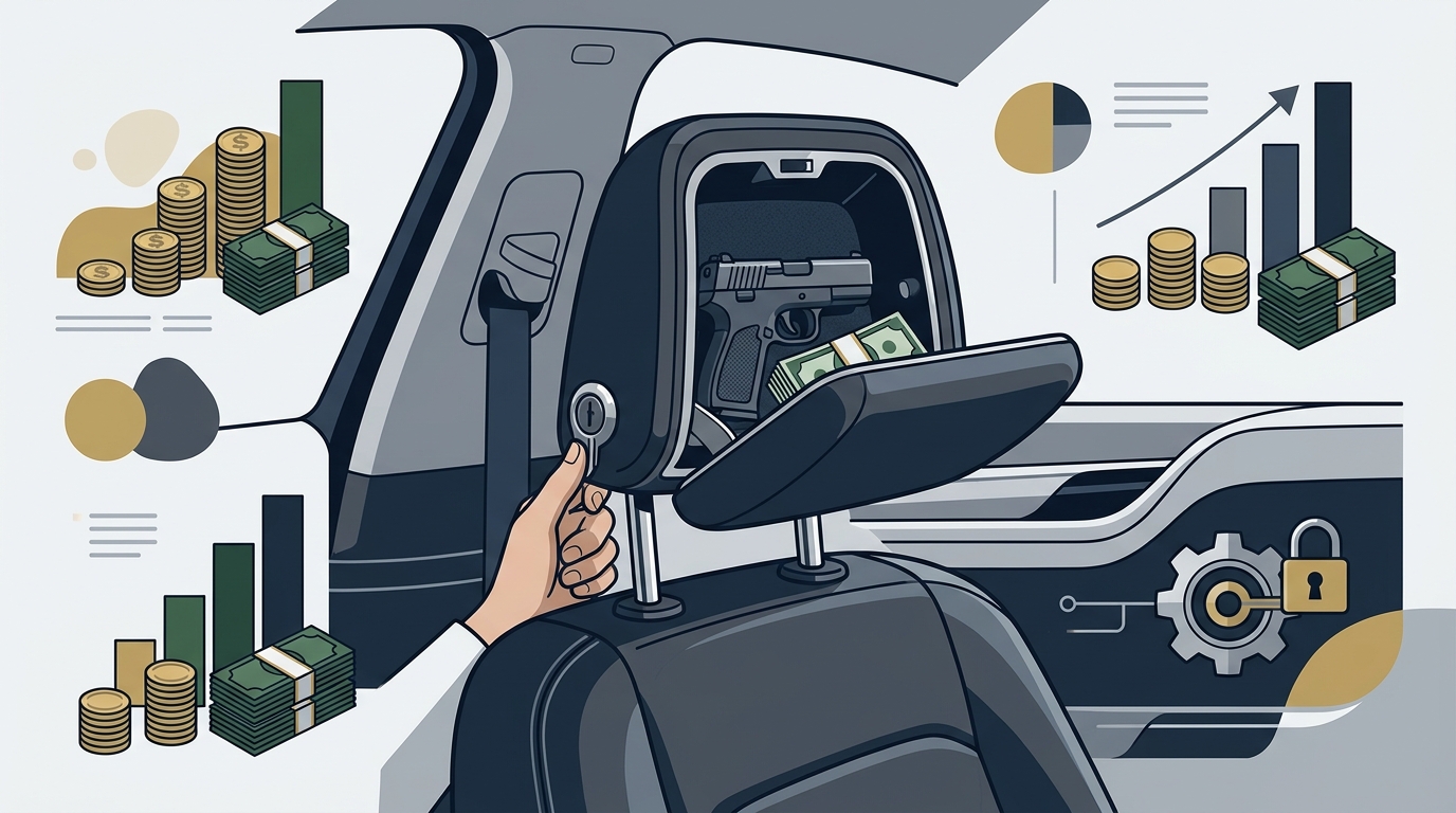 Hidden Headrest Safe Price Range: 2026 Cost Guide