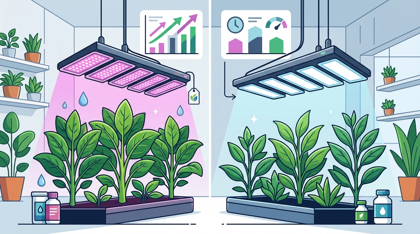Best Grow Lights for Indoor Plants: Nano vs LED Guide
