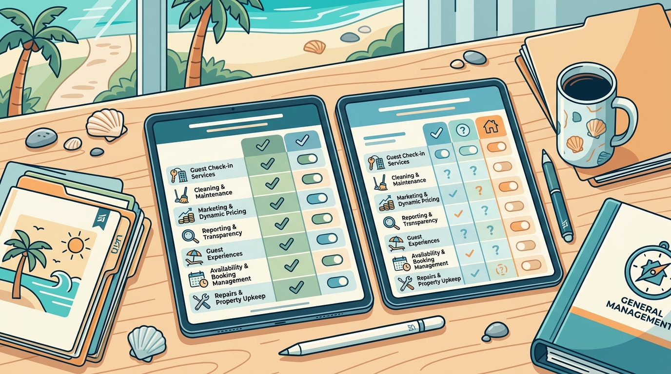 Comparing Property Management Services for Florida Beach Homes