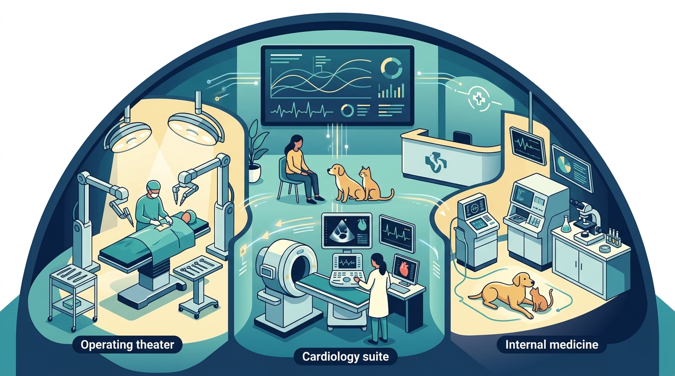 Top Veterinary Hospitals for Pet Surgery, Cardiology & Internal
