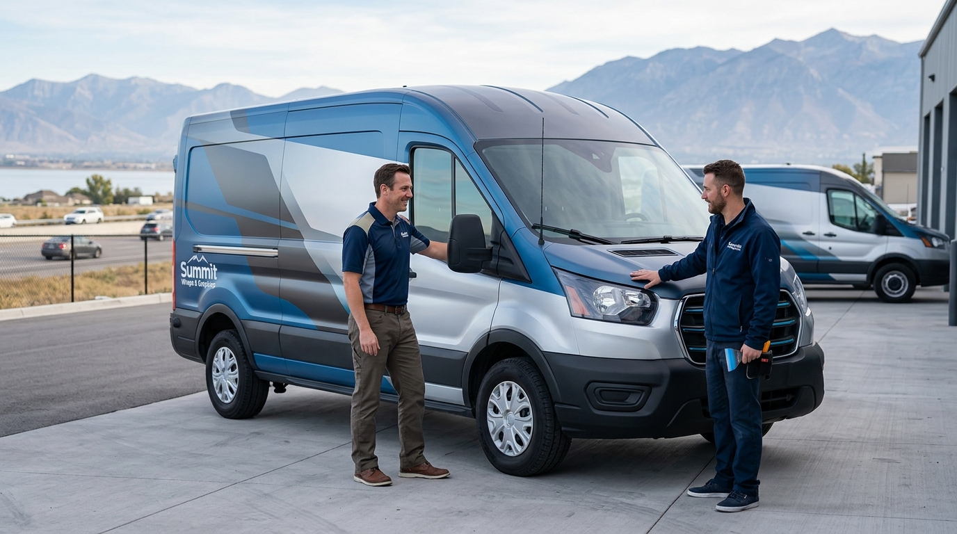 Commercial Vehicle Wraps in Salt Lake County | Summit Wraps