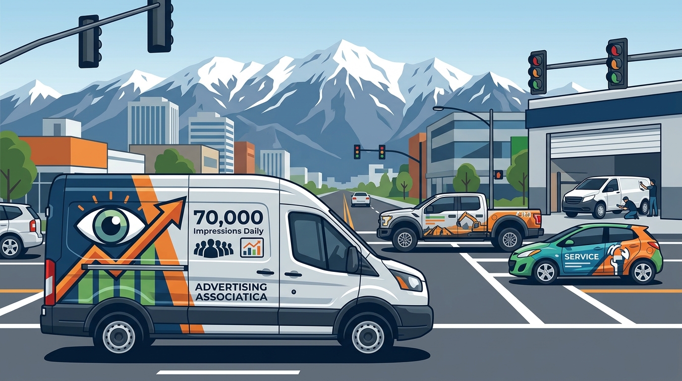 Commercial Vehicle Wraps in Salt Lake County | Summit Wraps