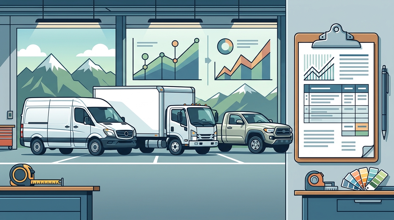 Commercial Fleet Wrap Quotes in Salt Lake County | Summit Wraps