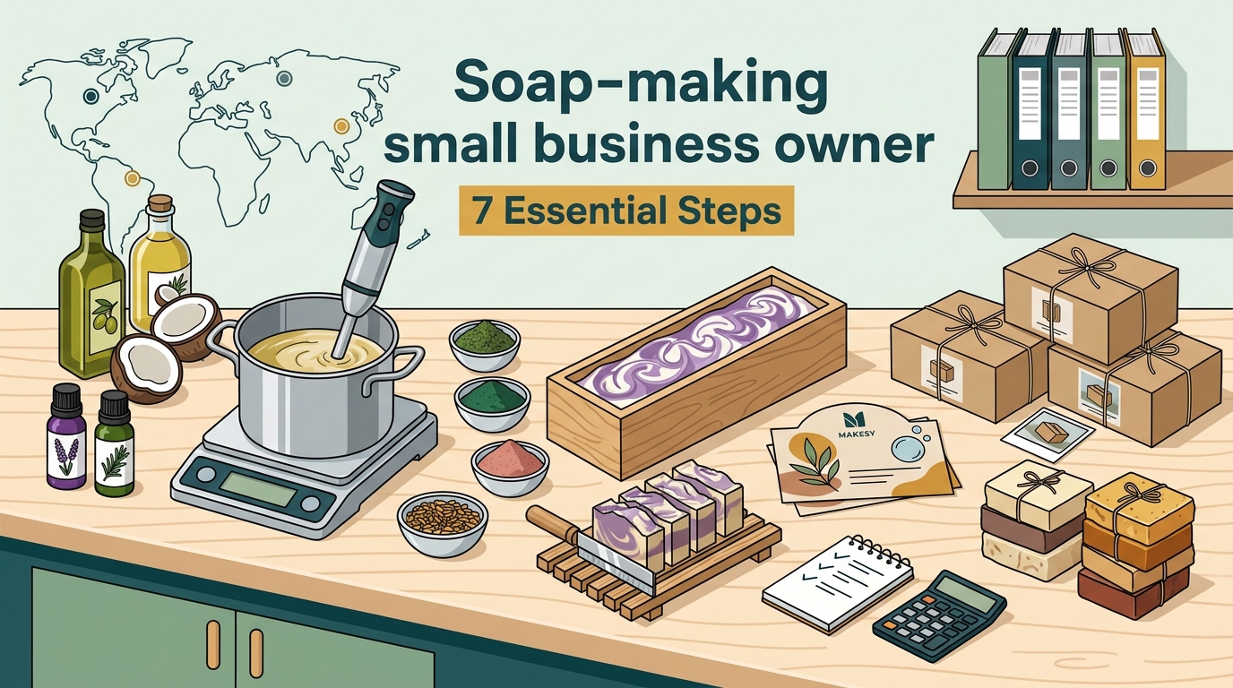 Start a Small Soap-Making Business: 7 Essential Steps