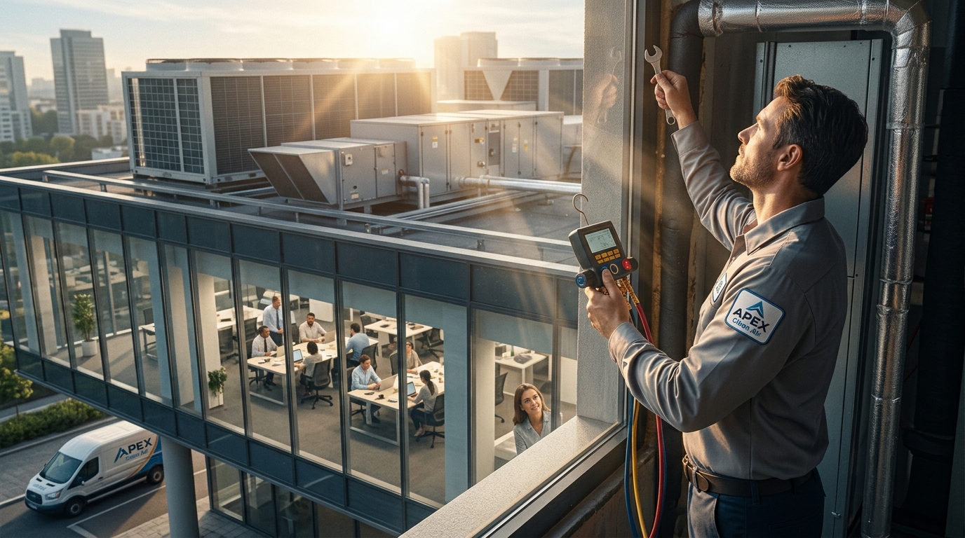 Commercial HVAC Best Practices: Maintenance Guide for Large