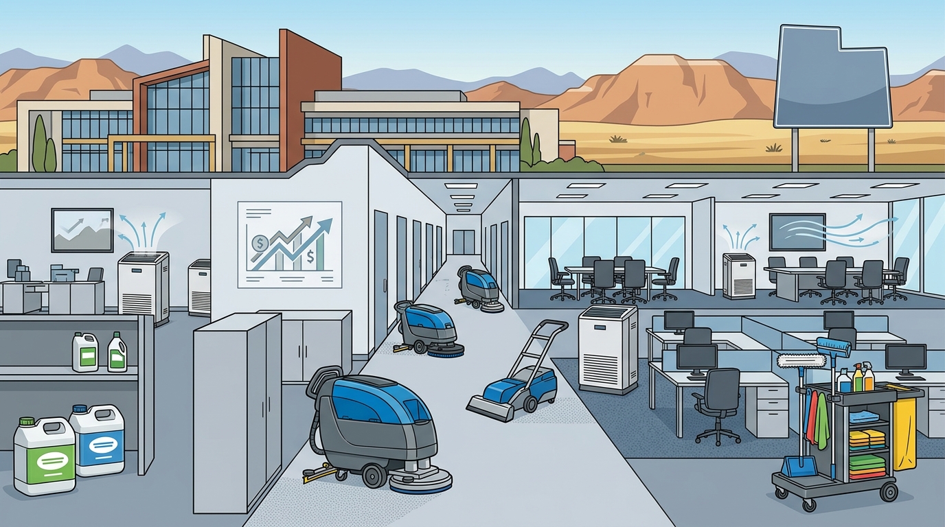 Top Commercial Cleaning Companies in Utah for Large Facilities