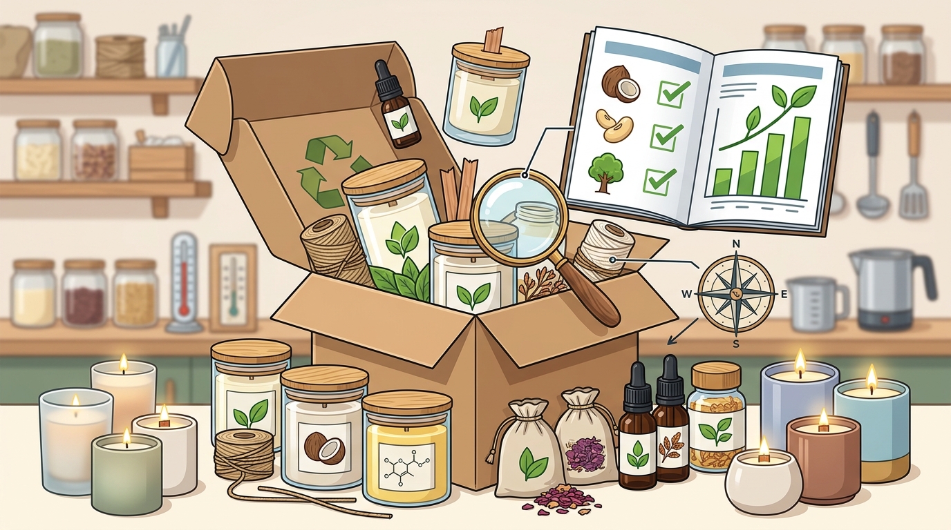 Where to Buy Eco-Friendly Candle Making Supplies Online