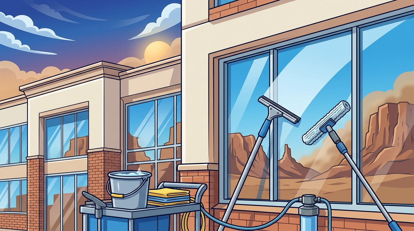 Effective Window Cleaning Methods for Utah Businesses
