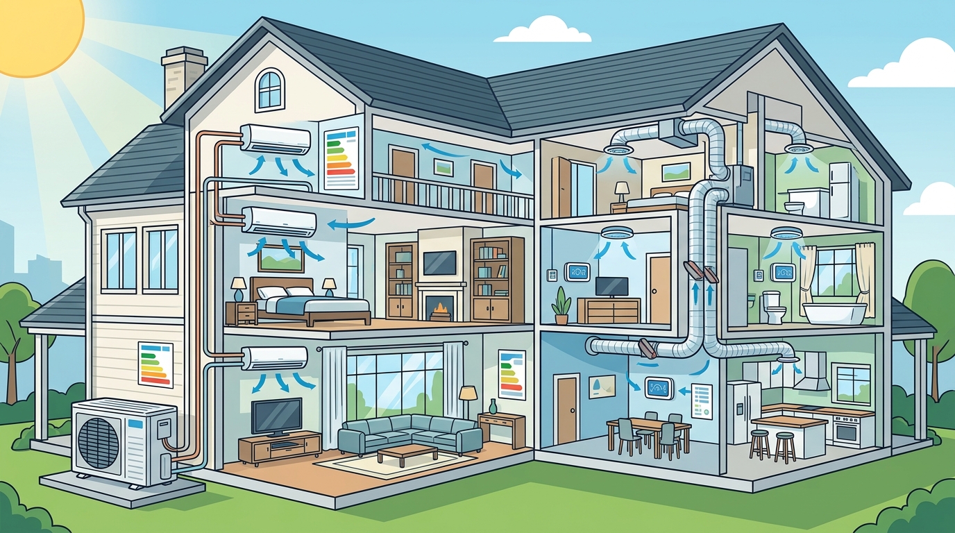 Effective Cooling Solutions for Large Residential Properties