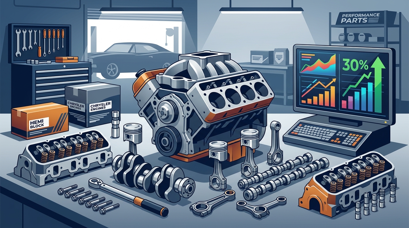 Top High Performance Engine Parts for Chrysler Engines