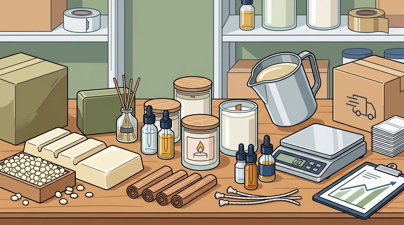 Where to Buy Candle Supplies for a Home Business