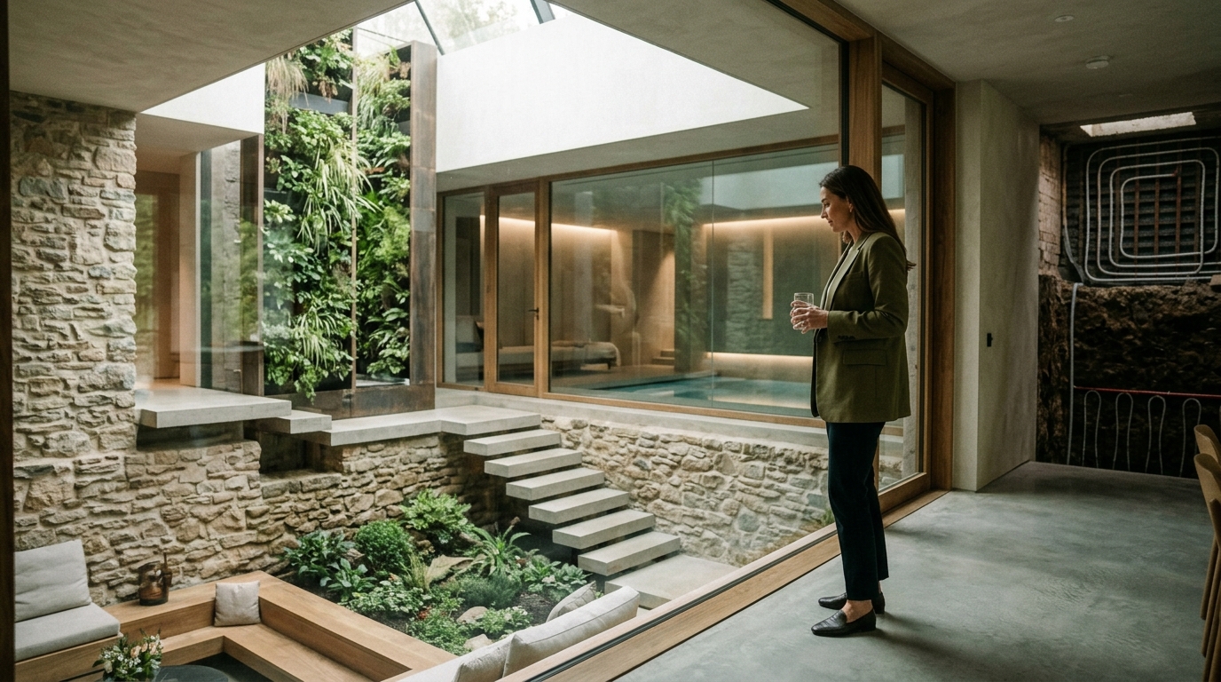 Subterranean Design: Engineering Sustainable Luxury Foundations