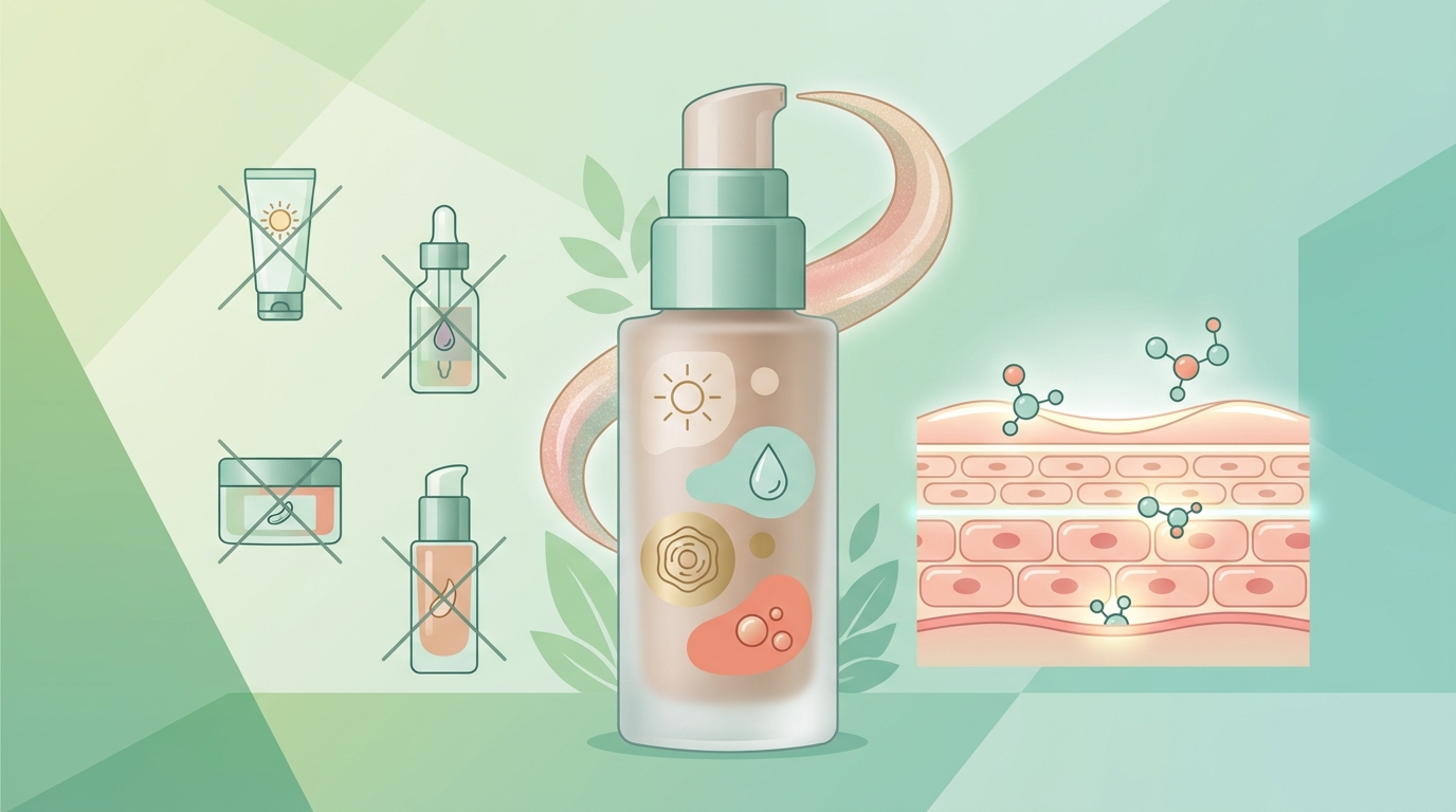 Benefits of 4-in-1 Foundation with SPF 50 for Skin Health