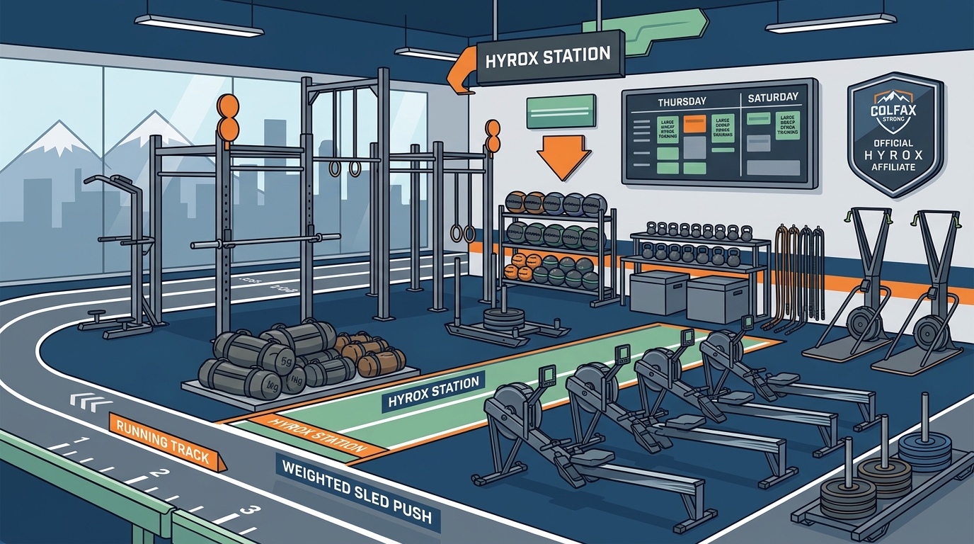 Where to Train for Hyrox in Denver: Colfax Strong Guide