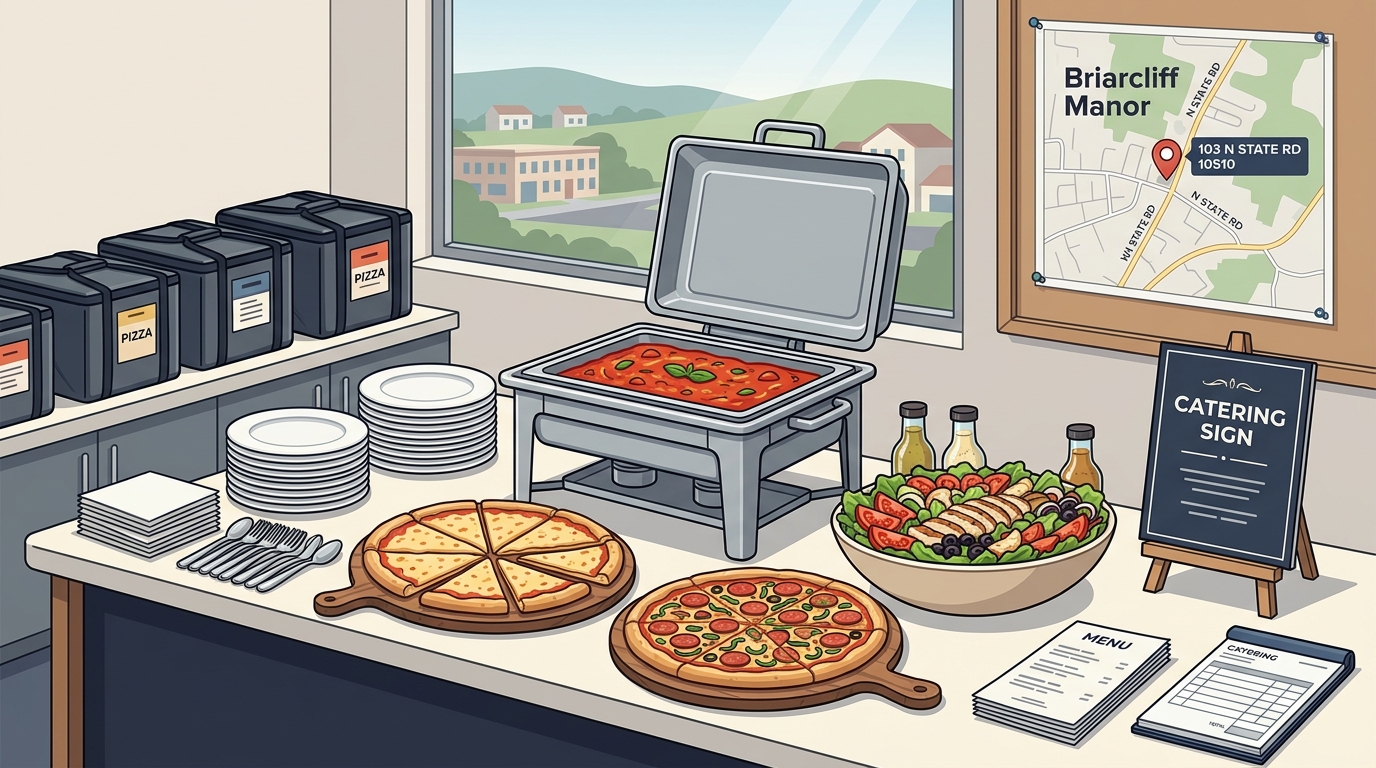 Euro Pizza Catering in Briarcliff Manor: Party & Event Solutions
