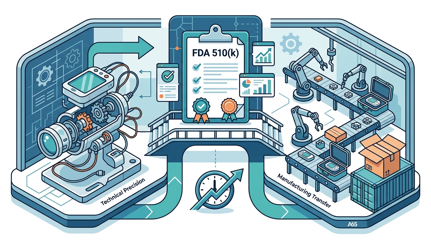 Preparing Medical Devices for FDA 510(k) and Manufacturing